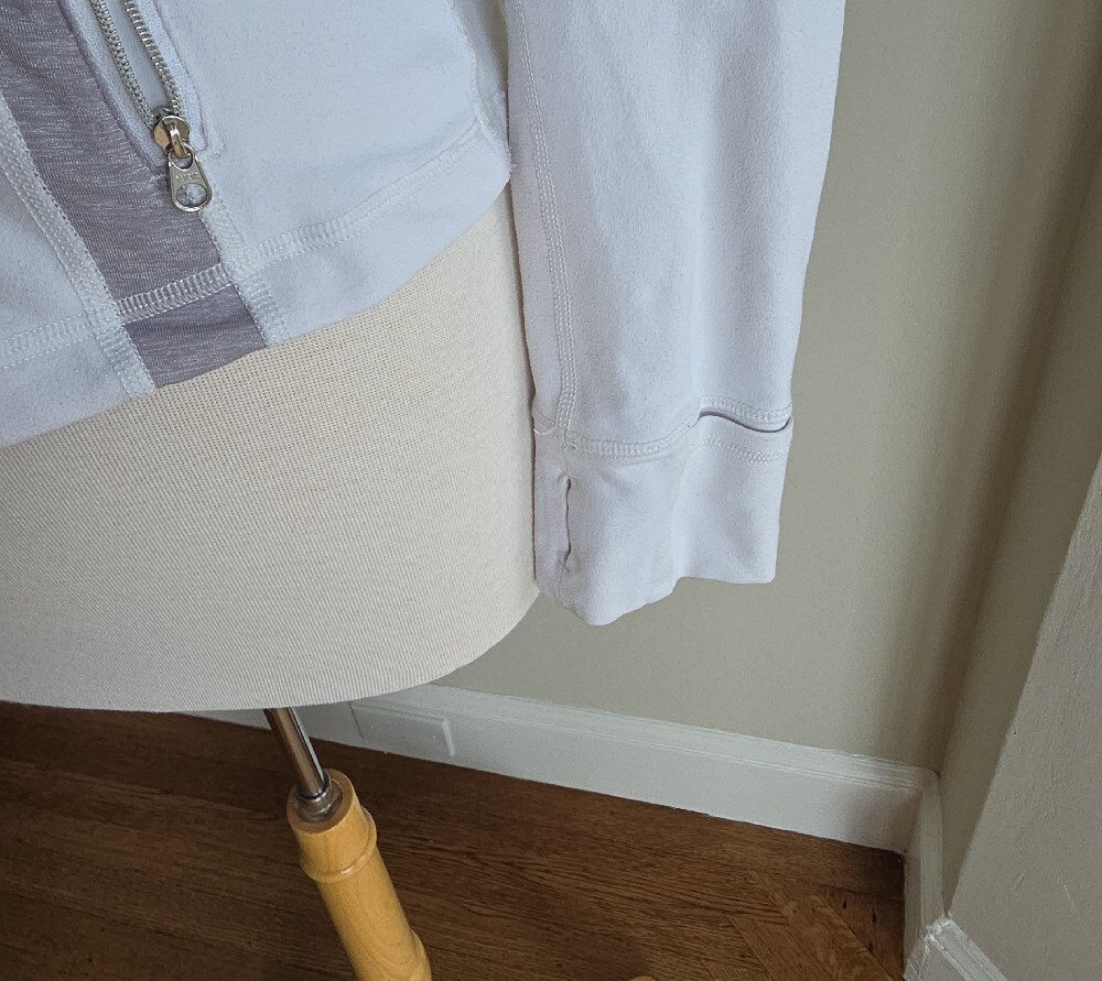 lululemon athletica White and Light Gray Define Jacket - Picture 7 of 13